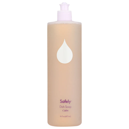 SAFELY - Calm Dish Soap Liquid 16FO ( Pack of 6)
