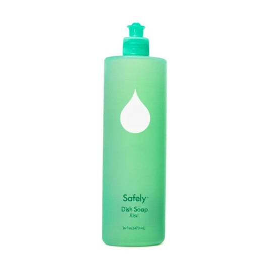 Safely - Plant-Based Dish Soap Rise Scent, 16 Fl Oz