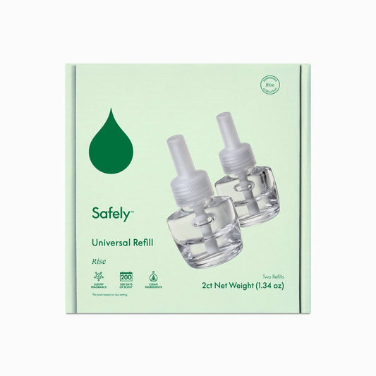 SAFELY - Plug-in Universal Refills Rise Air Freshner 2 Count 1.34FO ( Pack of 8)