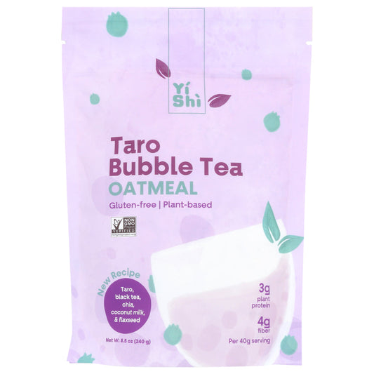 YISHI - Oatmeal Taro Bubble Tea Pouch 8.5OZ ( Pack of 5)