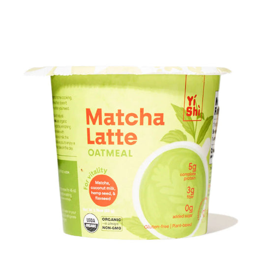 YISHI - Matcha Latte Oatmeal Cup 1.76OZ ( Pack of 6)