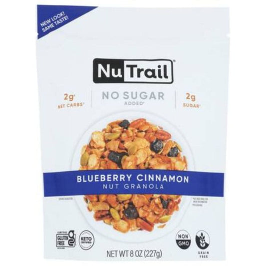 NuTrail - Nut Granola Blueberry Cinnamon No Sugar