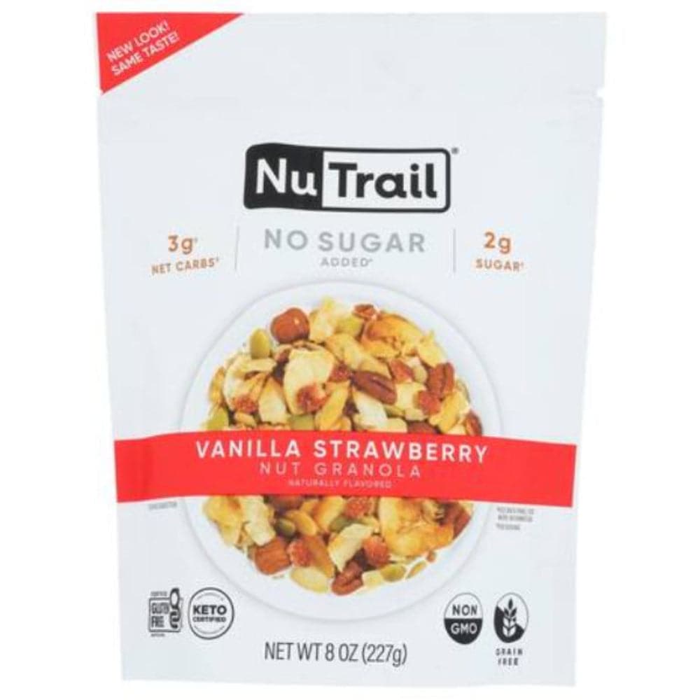 NuTrail - Nut Granola Vanilla Strawberry No Sugar