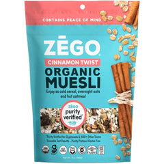 Zego - Gluten Free Organic Muesli Cinnamon Twist