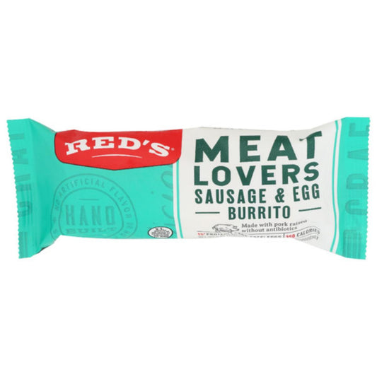 REDS - Breakfast Burrito Meat Lover 5oz, (Pack of - 12 )