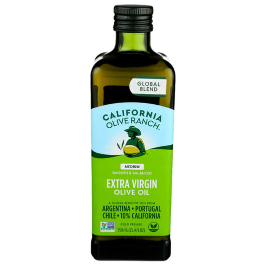 California Olive Ranch - Global Everyday Extra Virgin Olive Oil 750 25.4 FO - Pack of 6