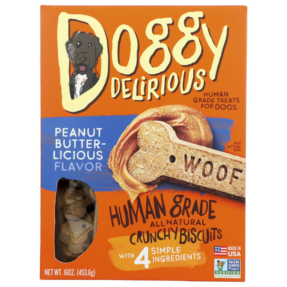 Doggy - Delirious Crunchy Peanut Butter-Licious Bones