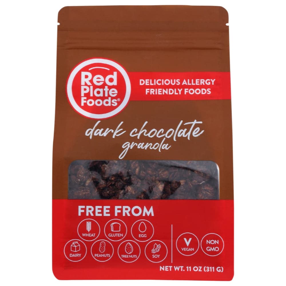 Red Plate Foods - Gluten Free Dark Chocolate Granola