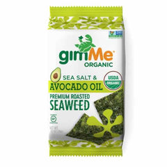 GIMME - Roasted Seaweed Snack with Sesame & Avocado 0.32OZ ( Pack of 12)