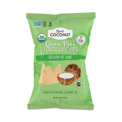 Sana Chips Tortlla Lime Splash, 5.5 oz
 | Pack of 12 - PlantX US