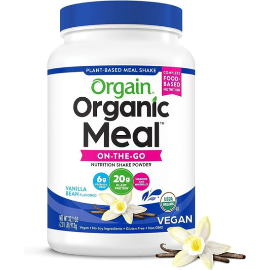 ORGAIN - Organic Meal Protein Powder Vanilla 32.1OZ ( Pack of 1)