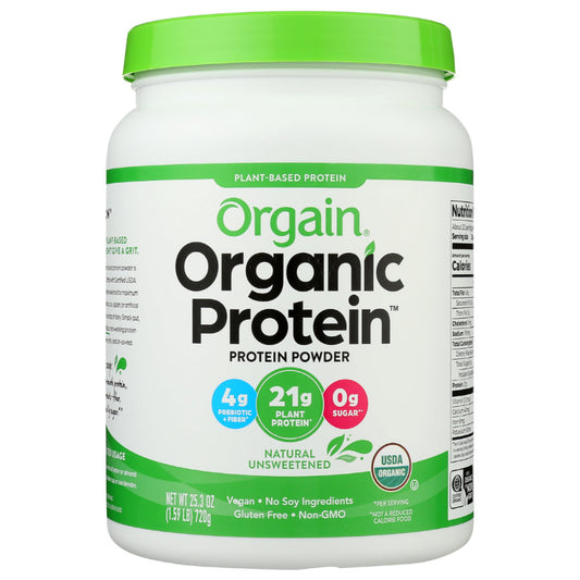 ORGAIN - Organic Plant-Based Protein Powder 25.3OZ ( Pack of 1)