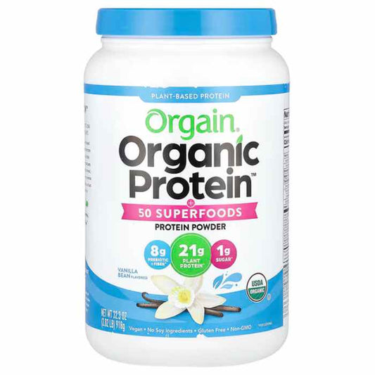 ORGAIN - Organic Vanilla Protein Powder 32.3LB ( Pack of 1)