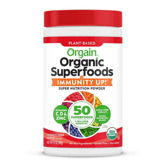 ORGAIN - Apple Superfood Powder 9.9OZ ( Pack of 1)
