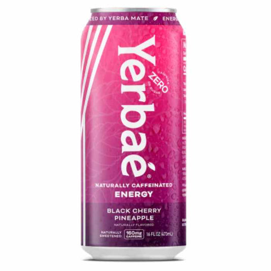 YERBAE - Black Cherry Pineapple Yerba Tea 16FO ( Pack of 12)