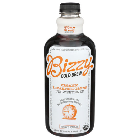 BIZZY COFFEE - COFFEE COFFEE COLD BREW BREAKFAST ORGANIC 48fo, (Pack of - 6 )