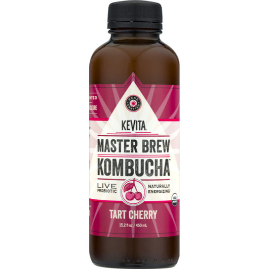 KEVITA - Master Brew Kombucha Tart Cherry 15.2fo, (Pack of - 6 )