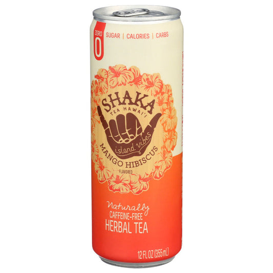 SHAKA TEA - Mango Hibiscus Herbal Tea 12FO ( Pack of 12)