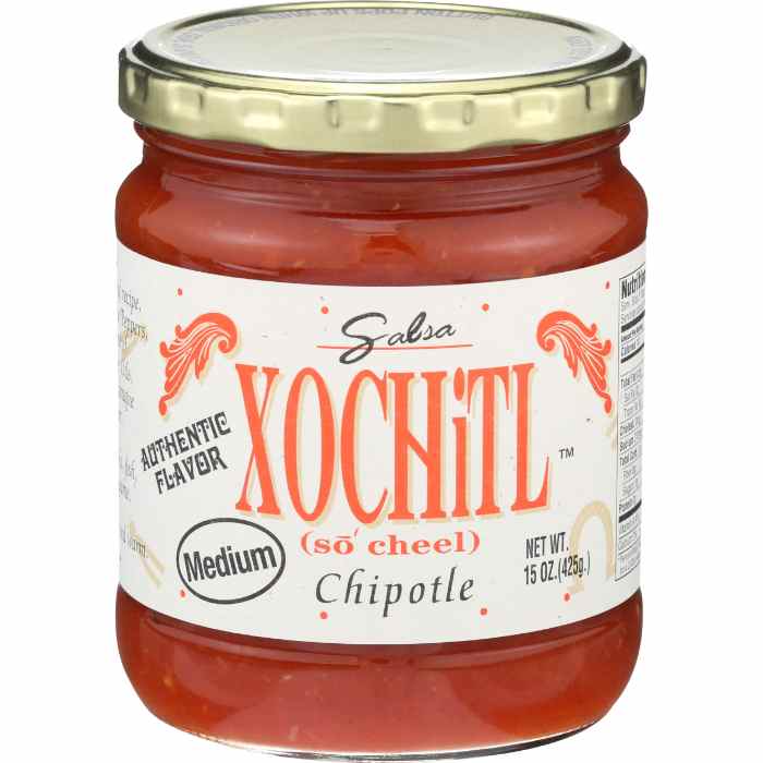 XOCHITL - Medium Chipotle Salsa 15OZ ( Pack of 6)