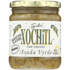 XOCHITL - Salsa Medium Asada Verde 15OZ ( Pack of 6)