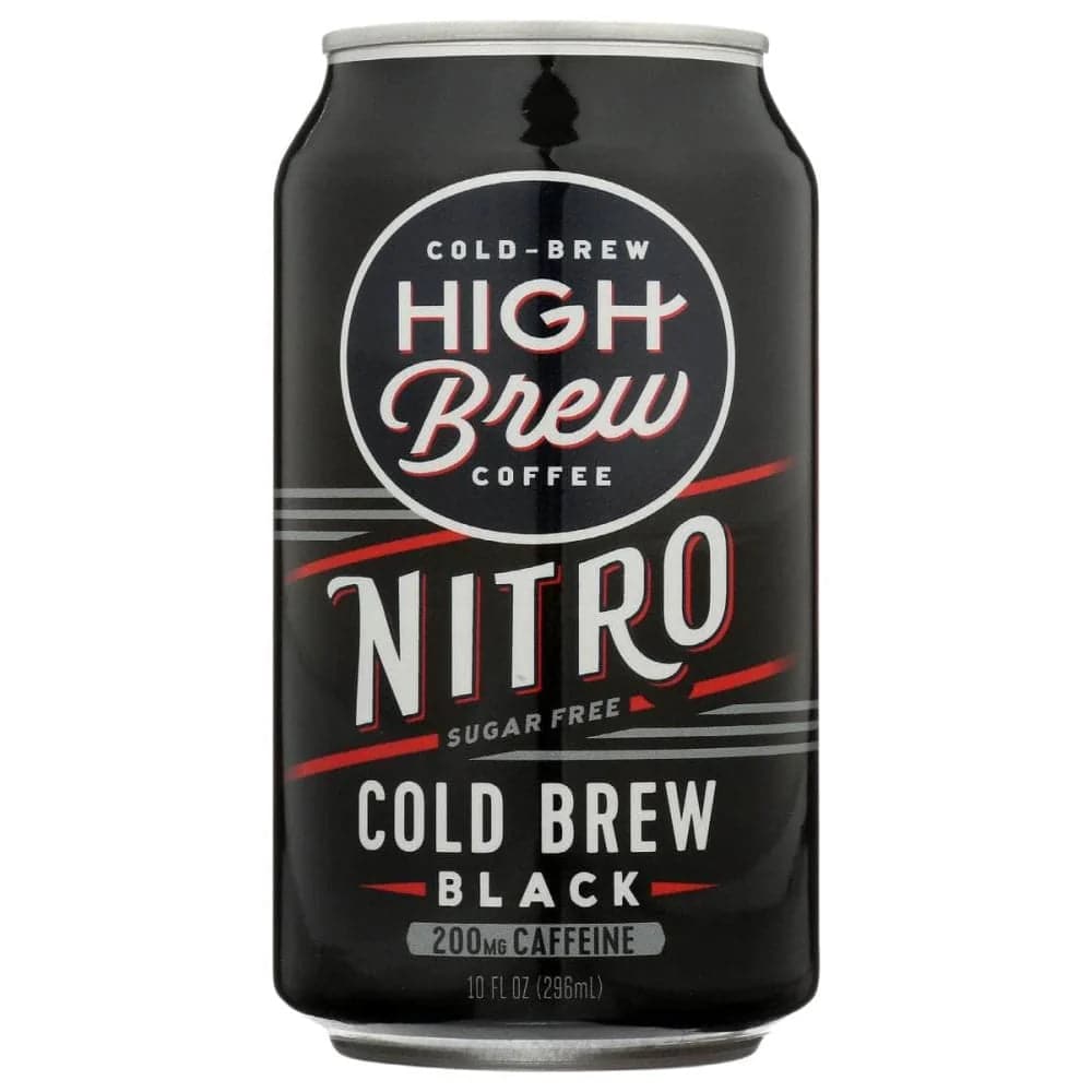 High Brew Coffee - Nitro Cold Brew Black Coffee