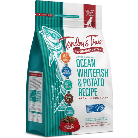 Tender & True - Ocean White Fish And Potato Recipe Dry dog food