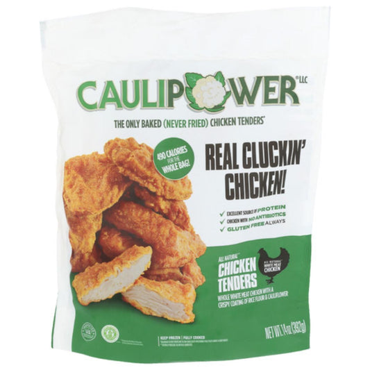 CAULIPOWER - Chicken Tenders with Cauliflower Crust 14oz, (Pack of - 8 )