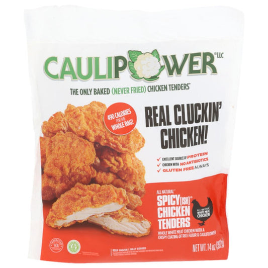 CAULIPOWER - Spicy Chicken Tenders 14oz, (Pack of - 8 )