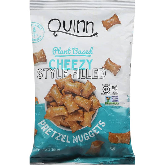 QUINN - Plant-Based Cheese Filled Pretzels 5.8OZ ( Pack of 8)