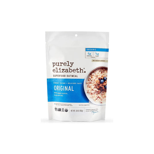 Purely Elizabeth Superfood Oatmeal Original 10 Oz
 | Pack of 6 - PlantX US