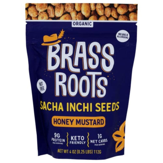 Brass Roots - Honey Mustard Sacha Inchi Seeds