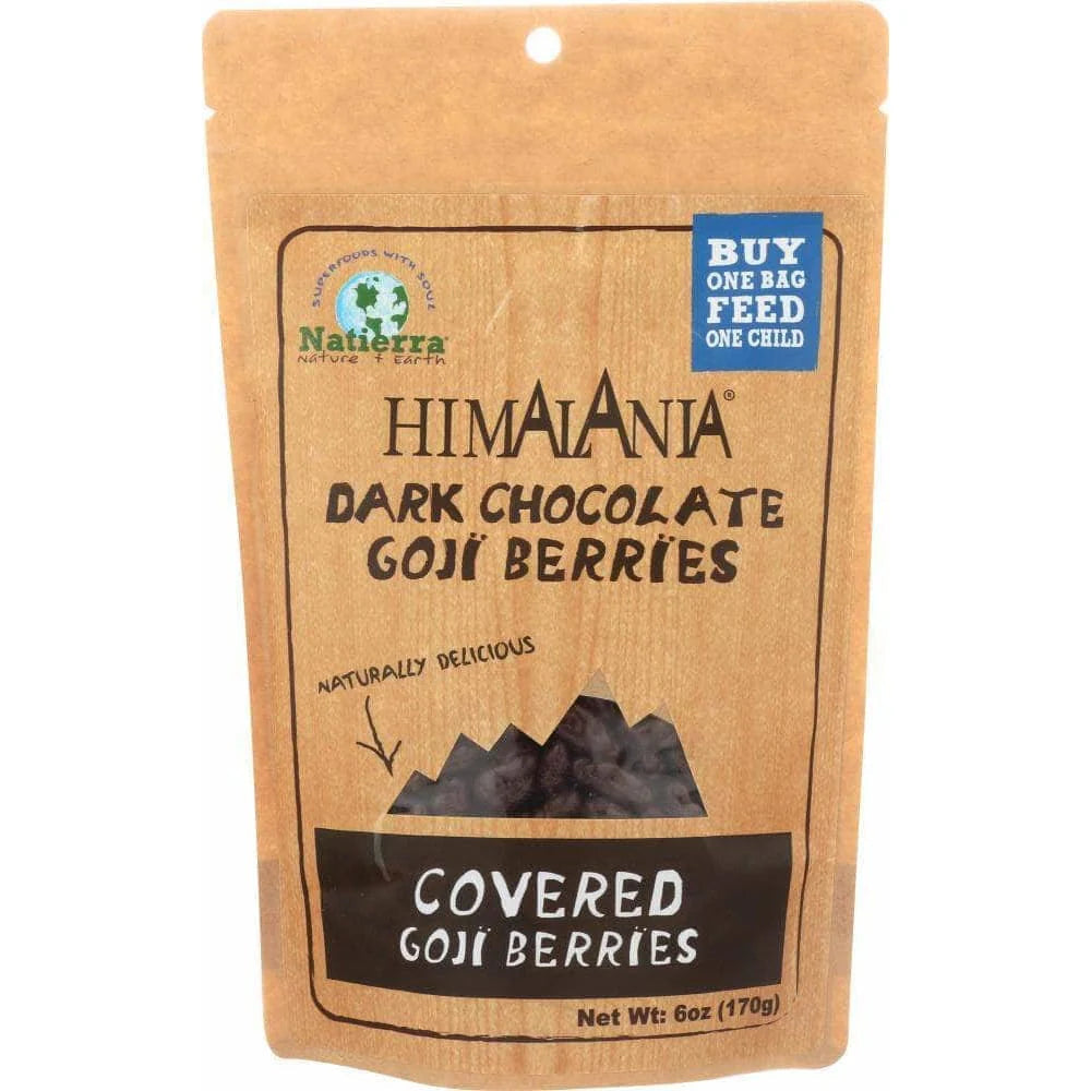NATIERRA - Goji Berries Chocolate Covered 6OZ ( Pack of 12)