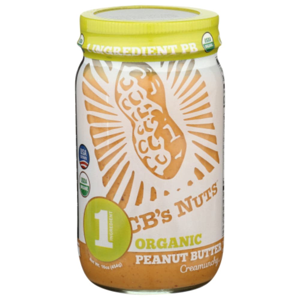 CB's Nuts - Organic Peanut Butter Creamunchy