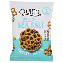 QUINN - Sea Salt Pretzel Twists 5.6OZ ( Pack of 8)