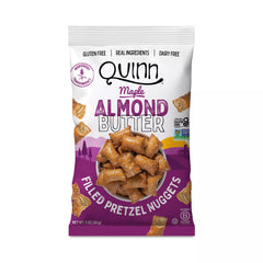 QUINN - Maple Almond Butter Filled Pretzel Nuggets 5OZ ( Pack of 8)