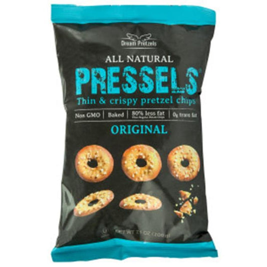 DREAM PRETZELS - PRESSELS Original Baked Thin & Crispy Chips