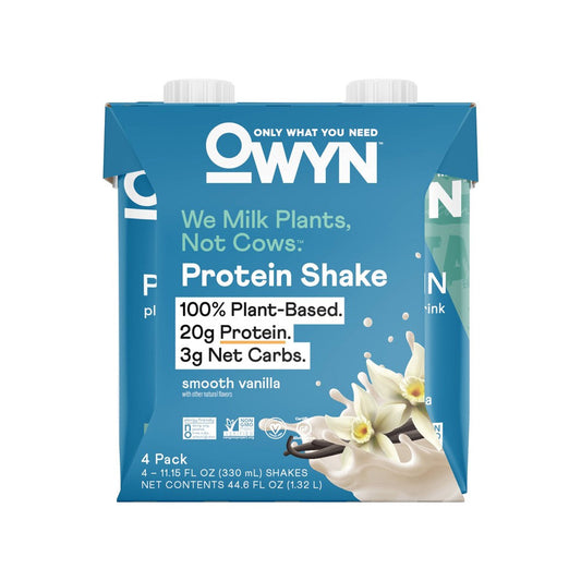 OWYN - Protein RTD 4-Pack Vanilla 44.6FO ( Pack of 3)