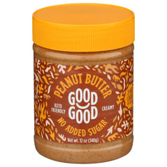 Good Good - Creamy Peanut Butter Keto Friendly 12 OZ - (Pack of 6)