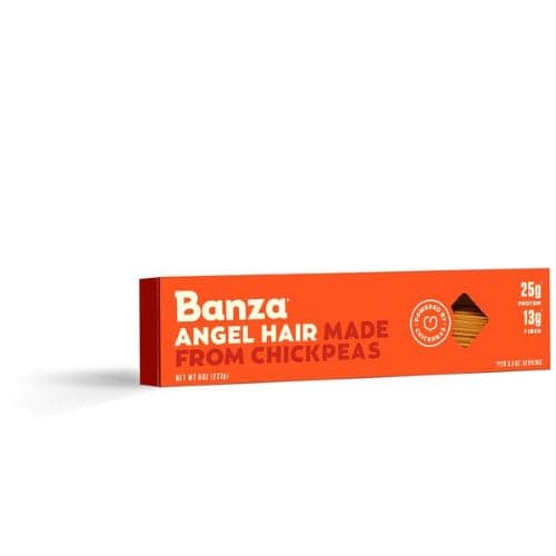 Banza Pasta Angel Hair Chickpea, 8 Oz 
 | Pack of 12 - PlantX US