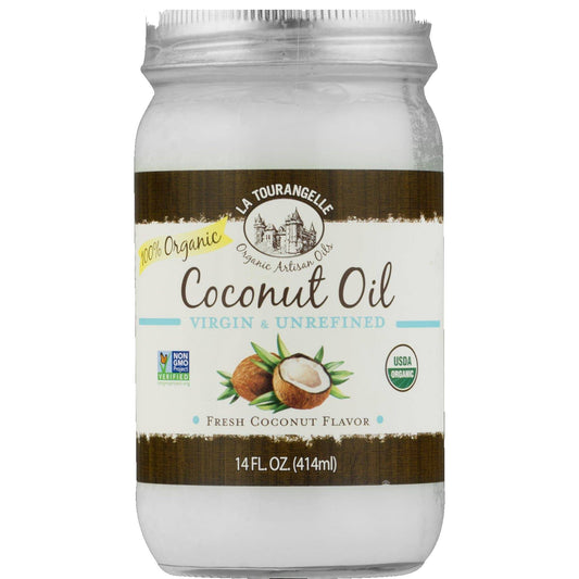 La Tourangelle, Organic Virgin Coconut Oil, 14 fl oz
 | Pack of 6 - PlantX US