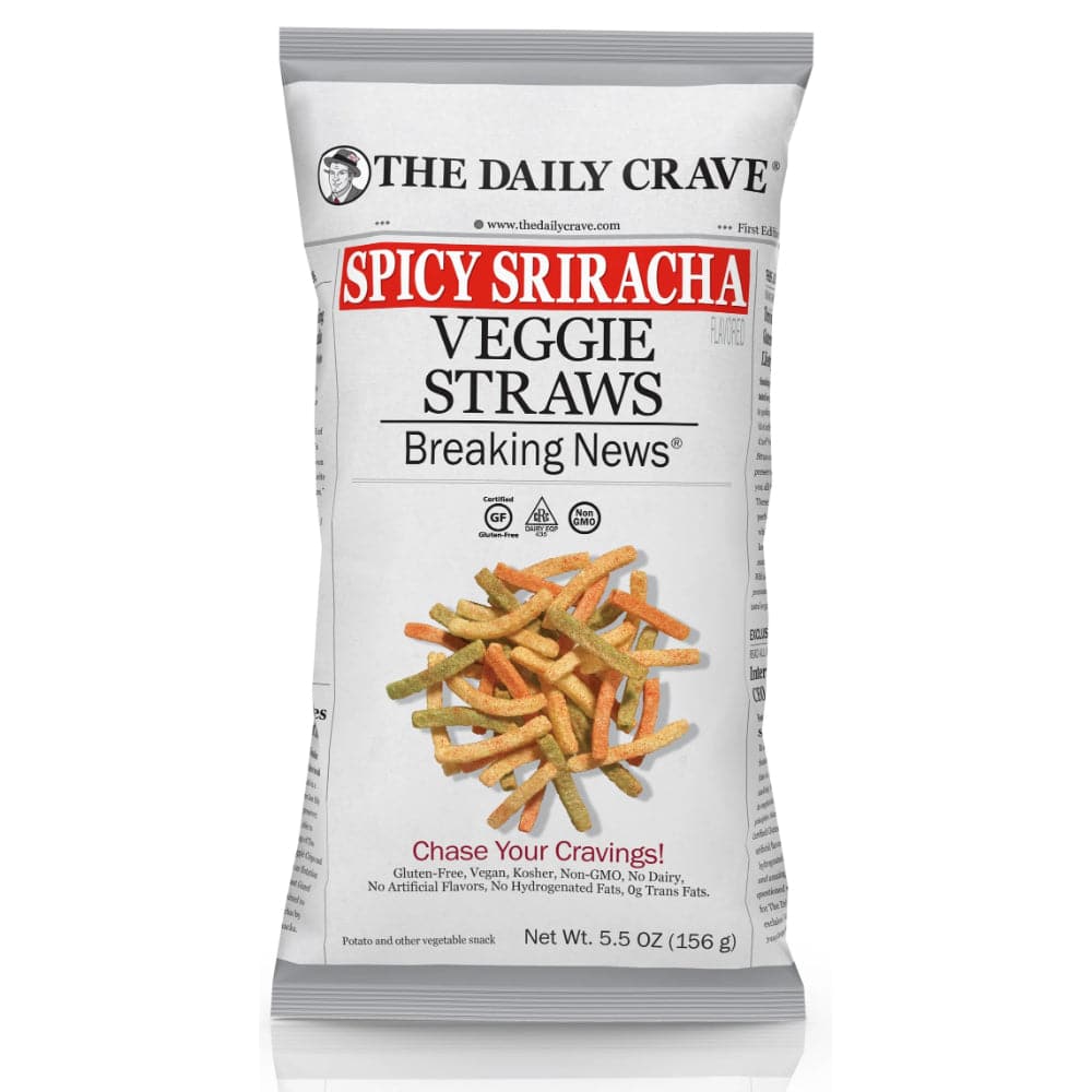 The Daily Crave - Veggie Straws Spicy Sriracha