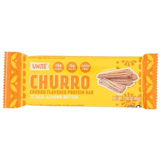 UNITE - Churro Protein Bar 1.59OZ ( Pack of 12)