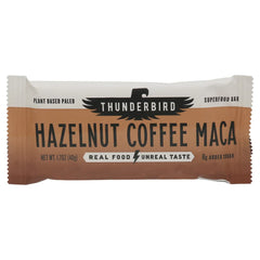 THUNDERBIRD - Hazelnut Coffee Maca Bar 1.7OZ ( Pack of 12)