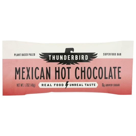 THUNDERBIRD - Mexican Hot Chocolate Bar 1.7OZ ( Pack of 12)