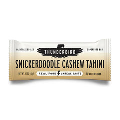 THUNDERBIRD - Snickerdoodle Cashew Thin Bar 1.7OZ ( Pack of 12)