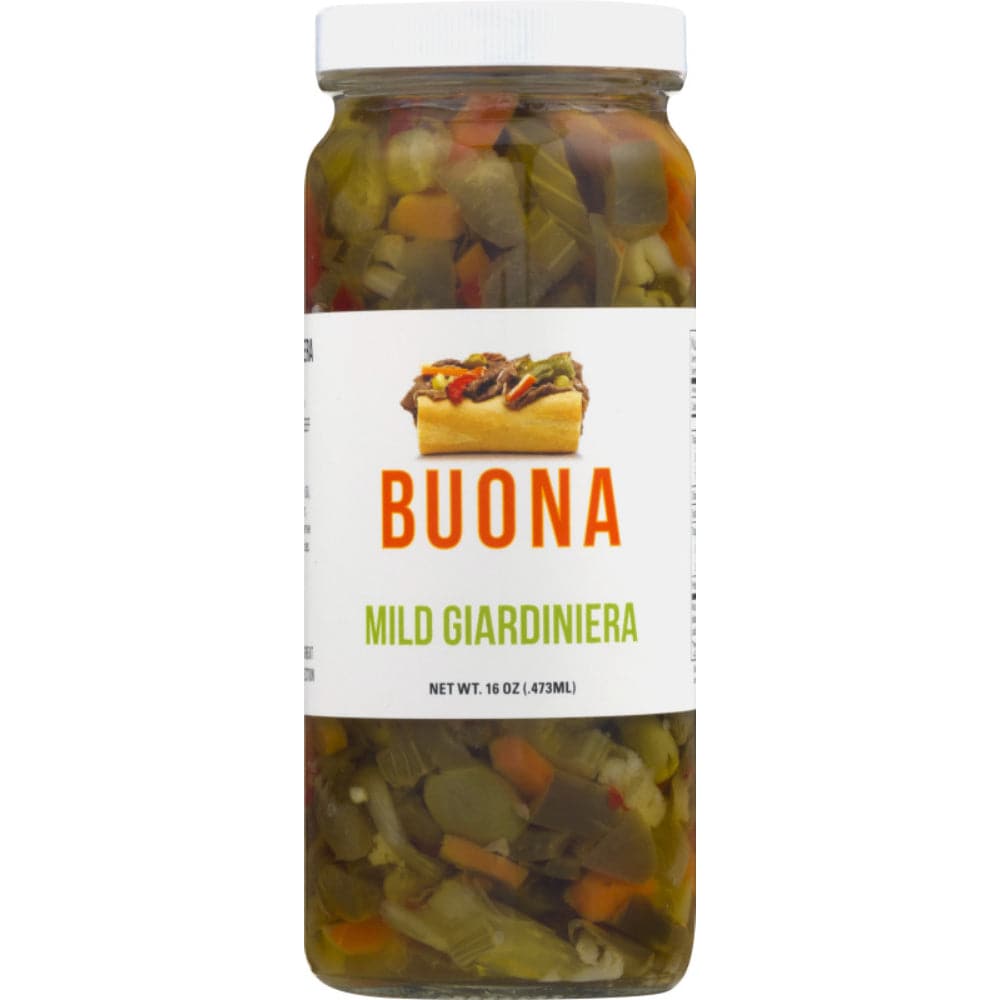 Buona Beef - Giardiniera Mild 16 OZ - Pack of 12