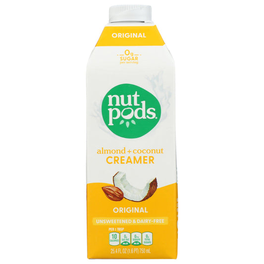 NUTPODS - Creamer Almond Coconut Original Unsweetened 25.4FO ( Pack of 6)