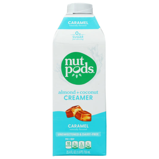 NUTPODS - Creamer Almond Coconut Caramel Unsweetened 25.4FO ( Pack of 6)