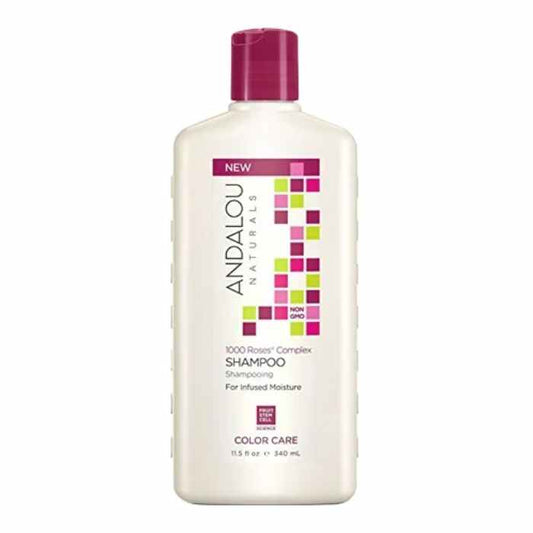 ANDALOU NATURAL - Shampoo 1000 Roses Color Care 11.5OZ ( Pack of 1)