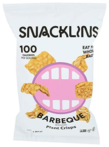 Snacklins Barbeque Plant Crisps 3oz
 | Pack of 12 - PlantX US